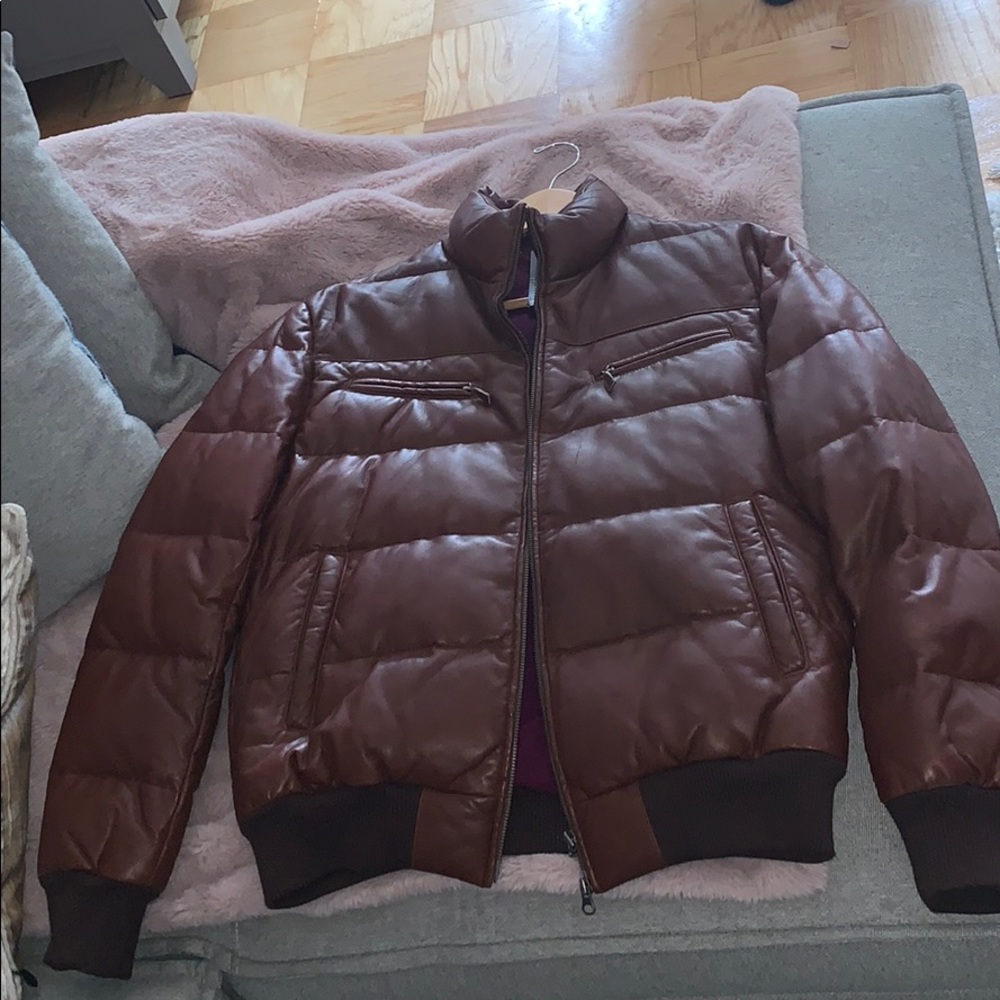 Fine leather jacket